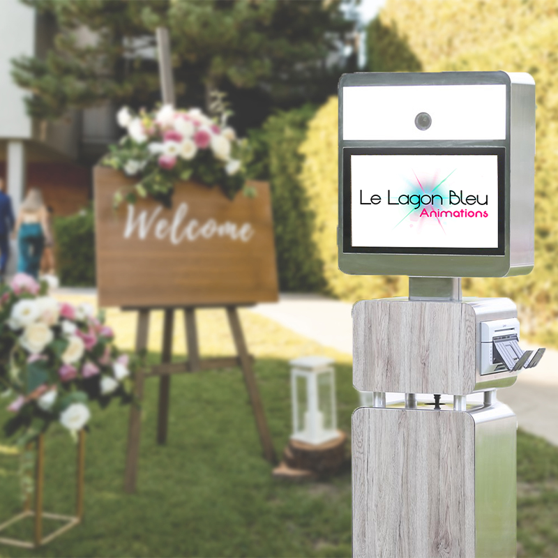 Visuel jardin Photobooth VIP BOX